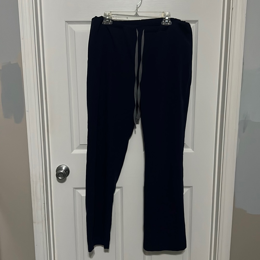 Figs pisco basic scrub pants navy blue